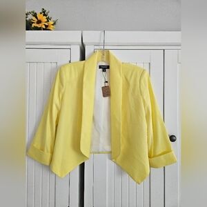 Bebe Women's Yellow Jacket
